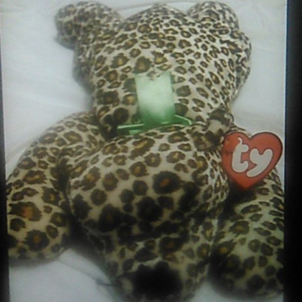 TY Pillow Pal Speckles the leopard cheetah 1996